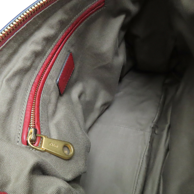 紅色 牛皮 Marcie 兩用包【Chloe 克羅伊】-5