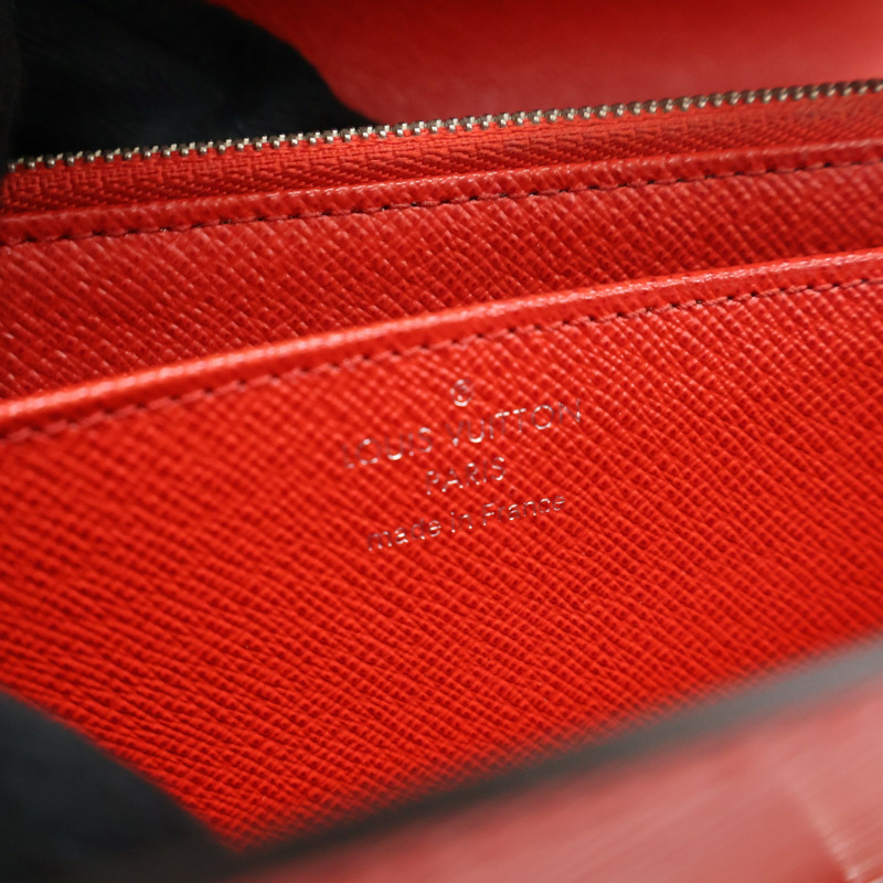 紅色 EPI水波紋 牛皮 長夾【LOUIS VUITTON LV 路易威登】 M61179-4