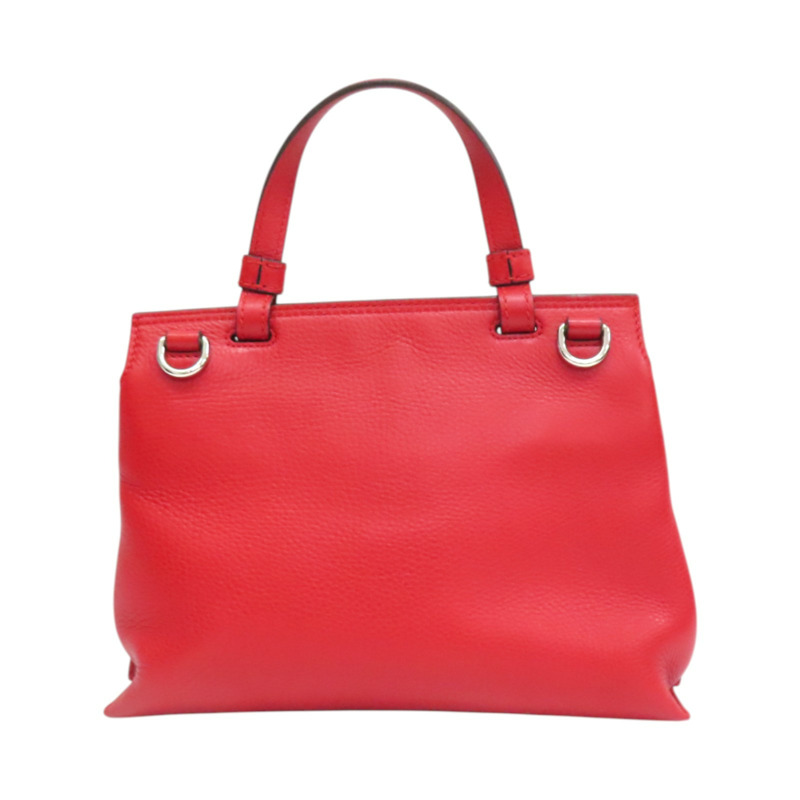 紅色 牛皮 Bamboo Daliy 兩用包【GUCCI 古馳】 370831-1