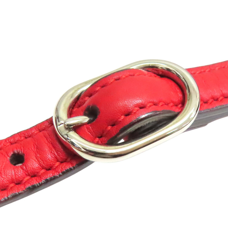 紅色 牛皮 Bamboo Daliy 兩用包【GUCCI 古馳】 370831-9