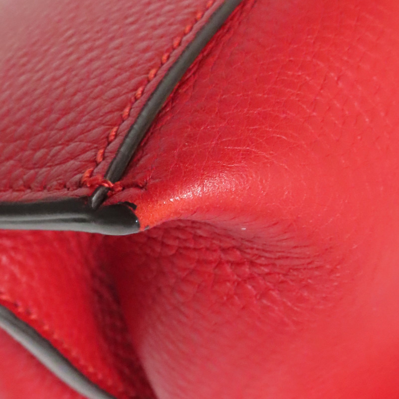 紅色 牛皮 Bamboo Daliy 兩用包【GUCCI 古馳】 370831-12