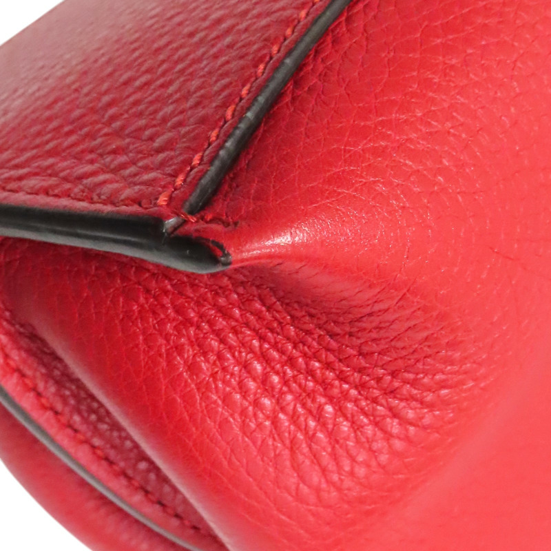 紅色 牛皮 Bamboo Daliy 兩用包【GUCCI 古馳】 370831-14