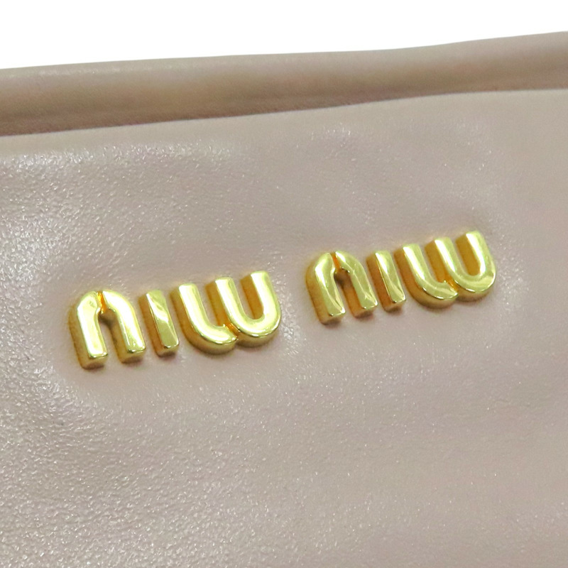 粉色 羊皮 肩背包【MIU MIU 繆繆】-6