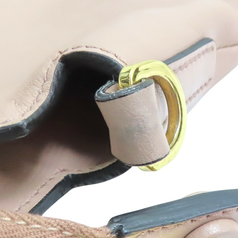 粉色 羊皮 肩背包【MIU MIU 繆繆】-17