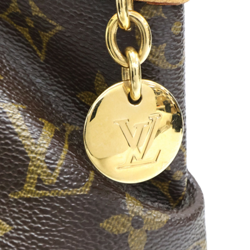 棕色 原花 帆布 Tivoli PM 手提包【LOUIS VUITTON LV 路易威登】 M40143-8