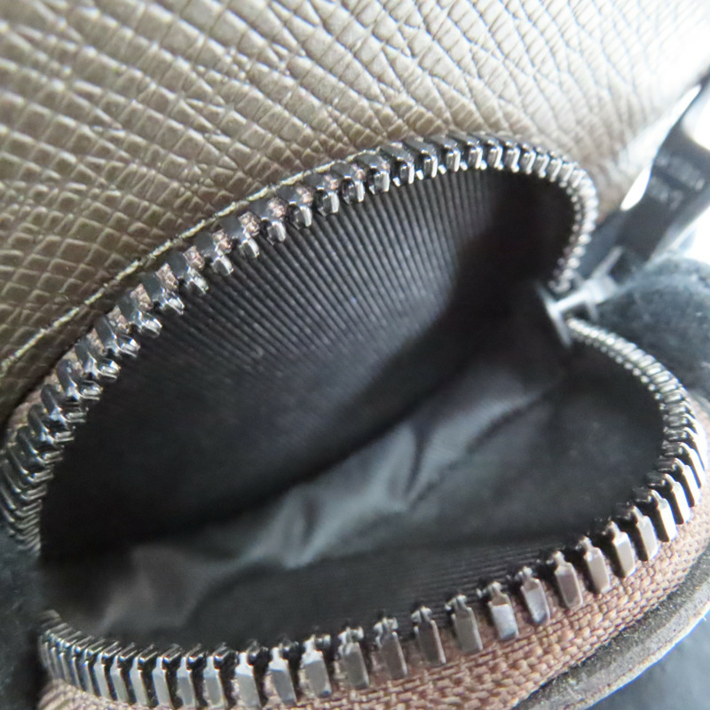 墨綠色 牛皮 Taiga Lama 手機盒 肩背包【LOUIS VUITTON LV 路易威登】 M30581-3