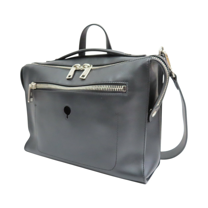 黑色 牛皮 Briefcase 兩用包【FENDI 芬迪】 7VA400-2