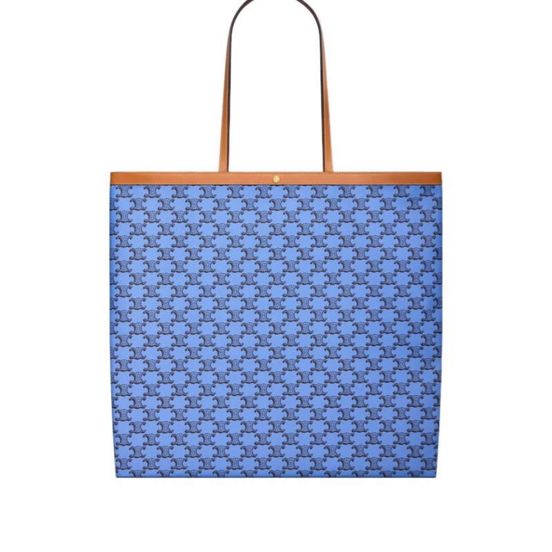Celine 女士 FLAT SHOPPER大號標誌印花手袋均碼碼大號、42cm*0.5cm*45.5cm-3