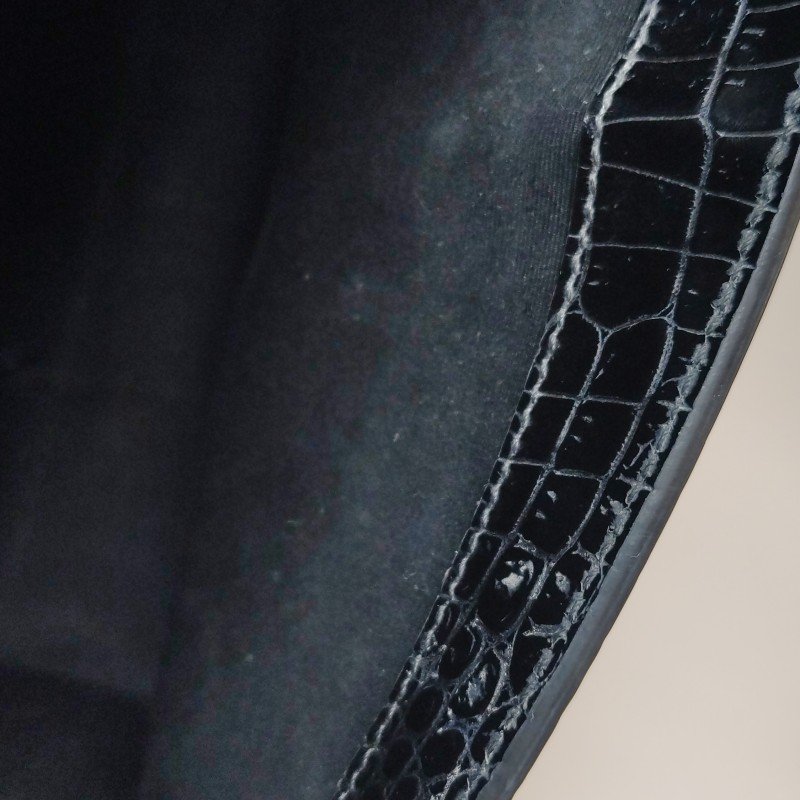 Saint Laurent Manhattan牛皮鱷魚紋肩包-9