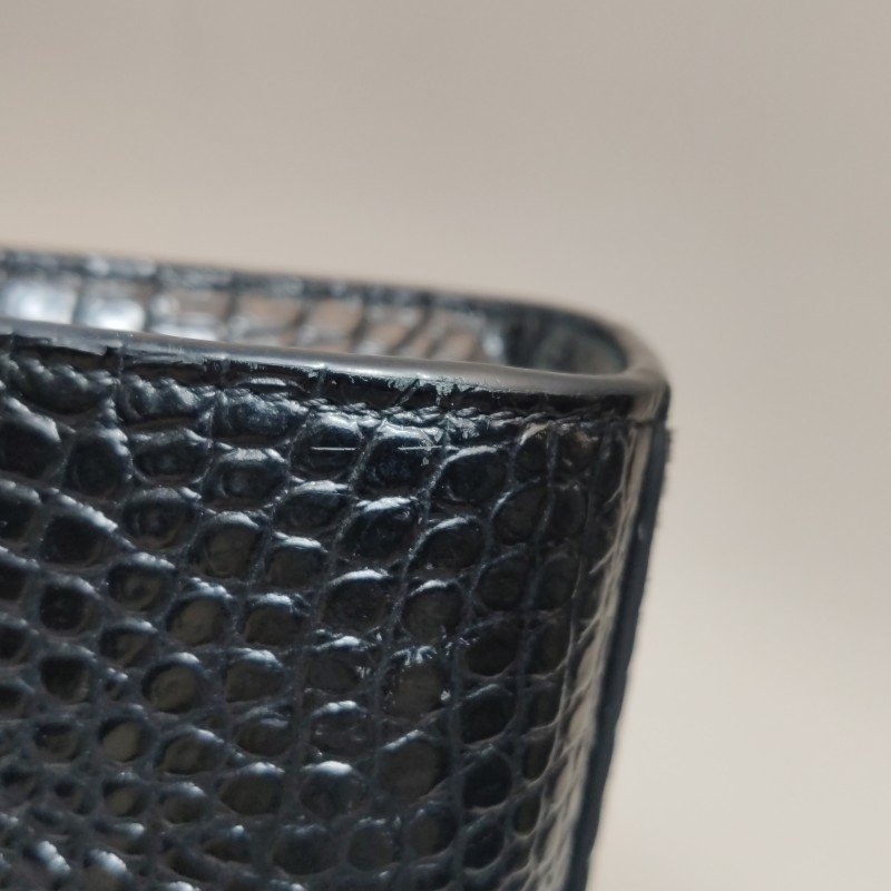 Saint Laurent Manhattan牛皮鱷魚紋肩包-17