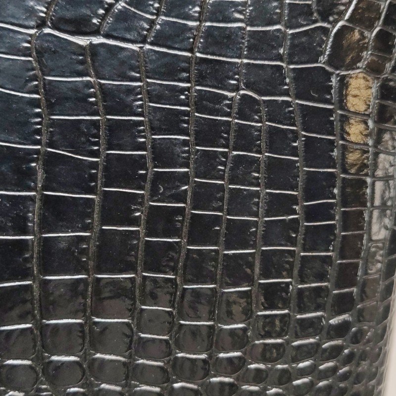 Saint Laurent Manhattan牛皮鱷魚紋肩包-22