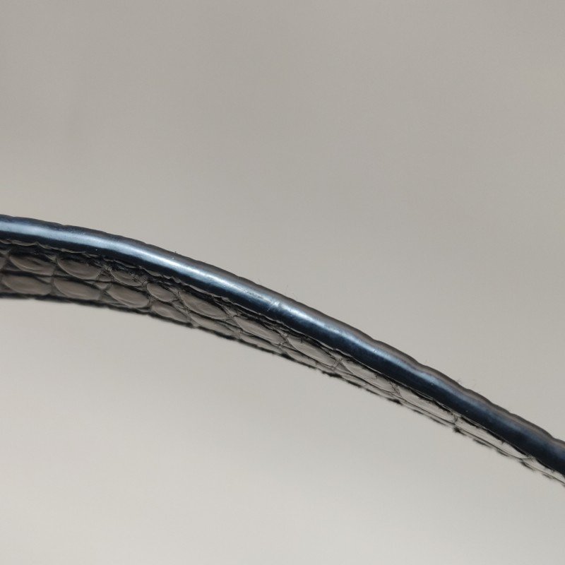 Saint Laurent Manhattan牛皮鱷魚紋肩包-26