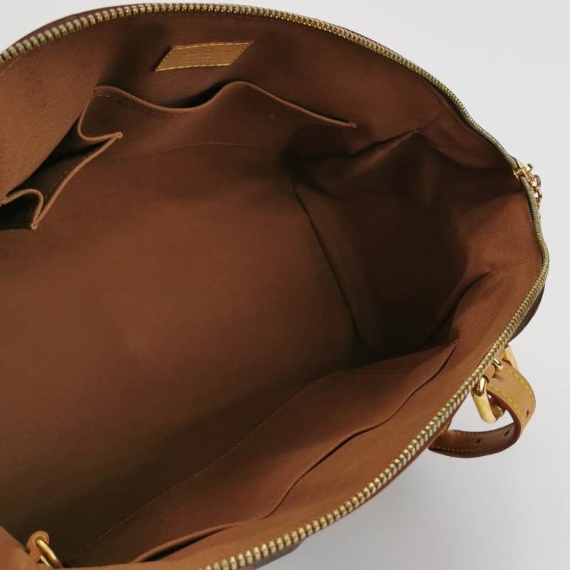 Louis Vuitton (LV)Tivoli大號植革Monogram印花褶襉肩包-6