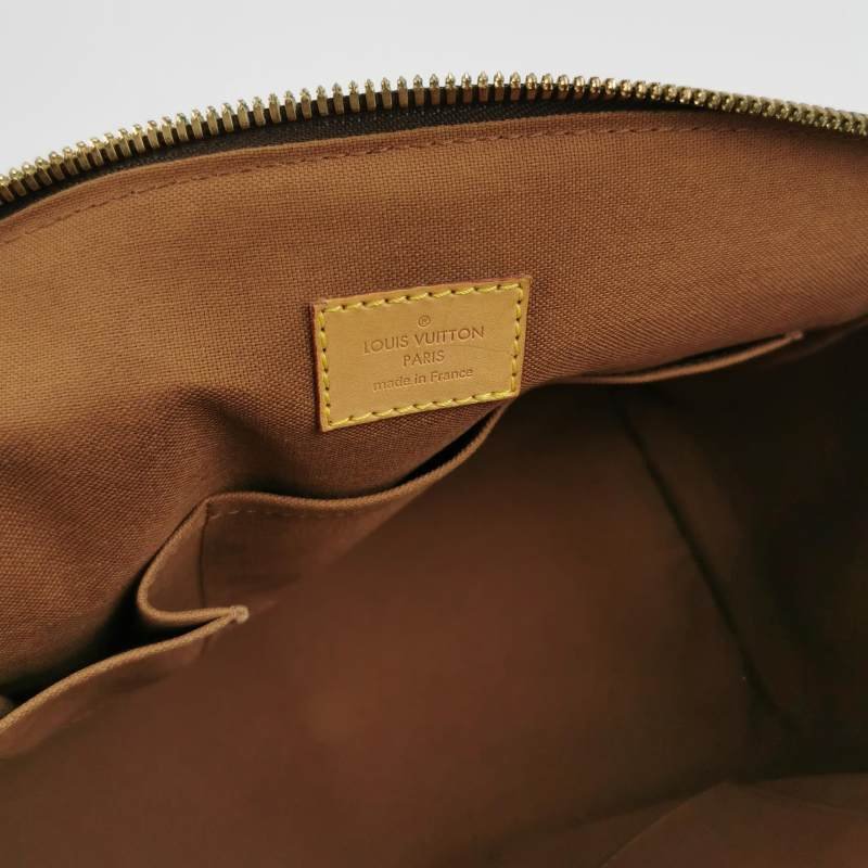 Louis Vuitton (LV)Tivoli大號植革Monogram印花褶襉肩包-7