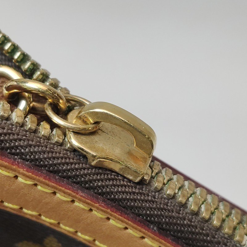 Louis Vuitton (LV)Tivoli大號植革Monogram印花褶襉肩包-10