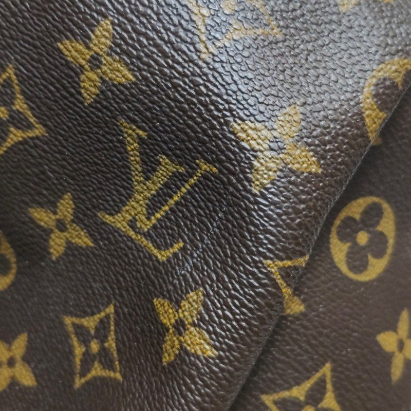 Louis Vuitton (LV)Tivoli大號植革Monogram印花褶襉肩包-20