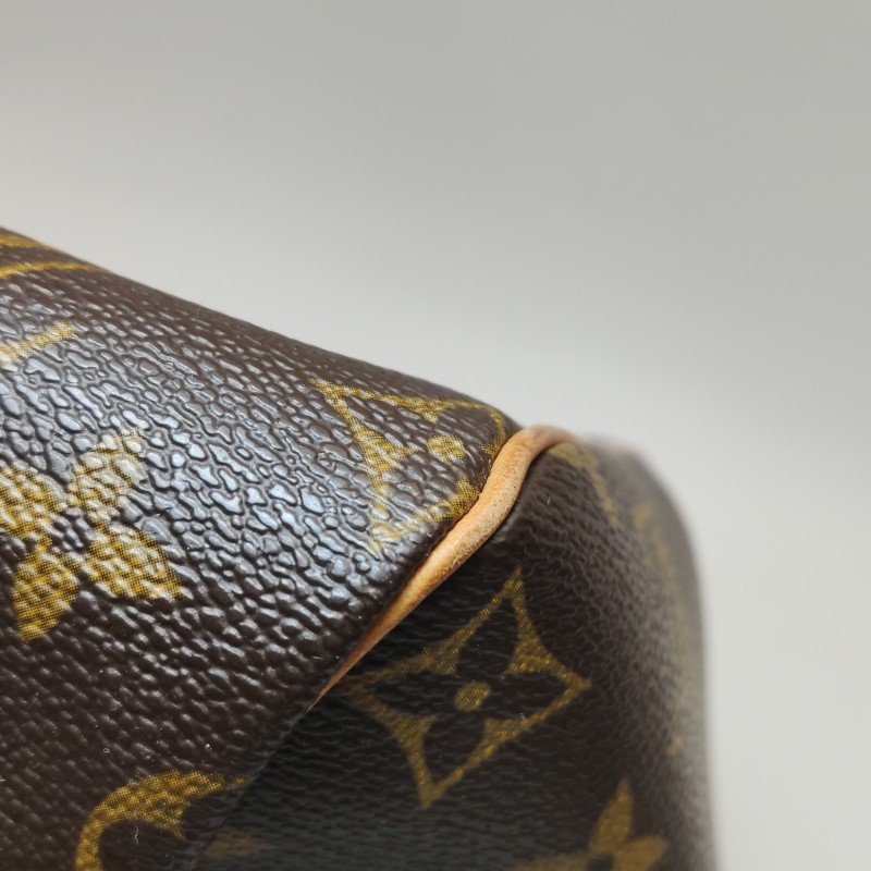Louis Vuitton (LV)Tivoli大號植革Monogram印花褶襉肩包-21