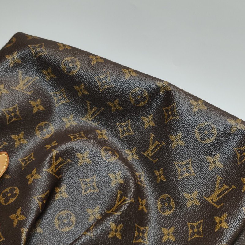 Louis Vuitton (LV)Tivoli大號植革Monogram印花褶襉肩包-28