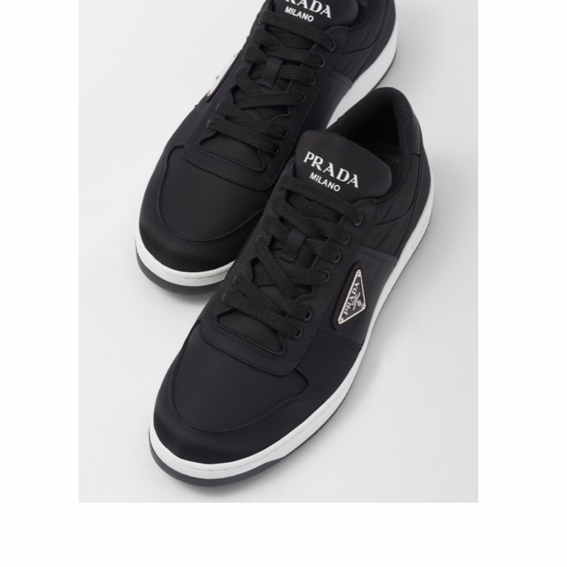 Prada 男士 Re-Nylon 休閒運動鞋UK-6.5 UK-7 UK-7.5 UK-8碼跟高: 3.5cm-4