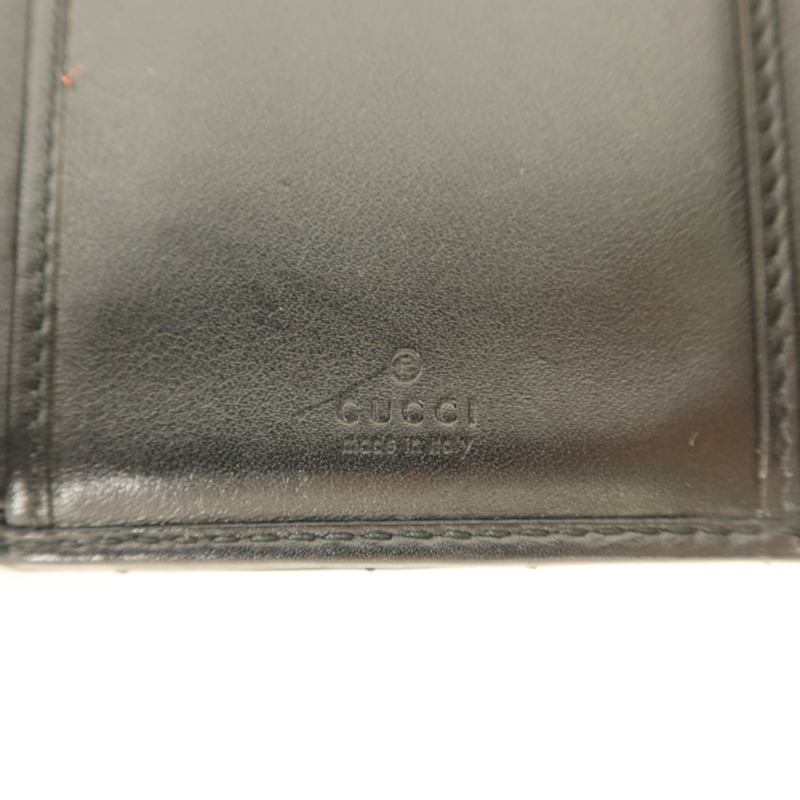 GUCCI 牛皮皮革GG Marmont Wallet金扣錢包-7