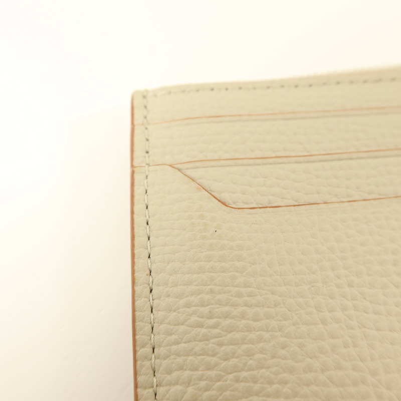 LOEWE 牛皮皮革Anagram Card Holder銀扣卡片套-12