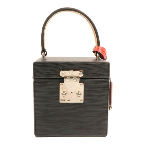 LOUIS VUITTON Epi Bleecker Box銀扣手挽袋