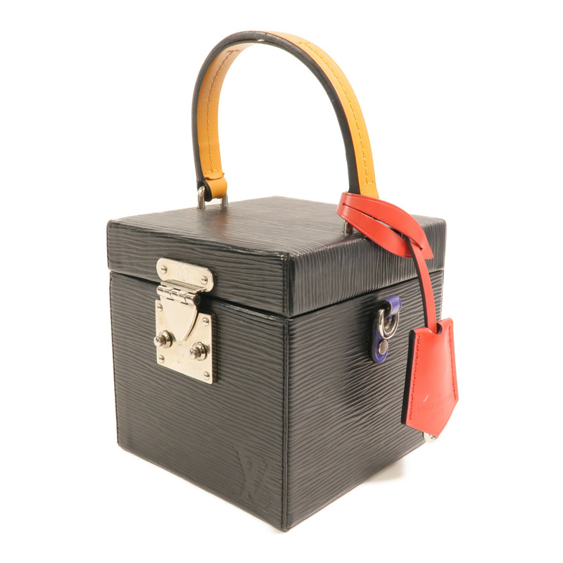LOUIS VUITTON Epi Bleecker Box銀扣手挽袋-2
