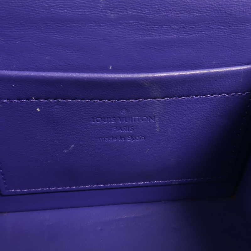 LOUIS VUITTON Epi Bleecker Box銀扣手挽袋-5