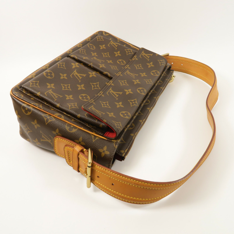 LOUIS VUITTON Monogram Viva Cite GM肩背袋-7
