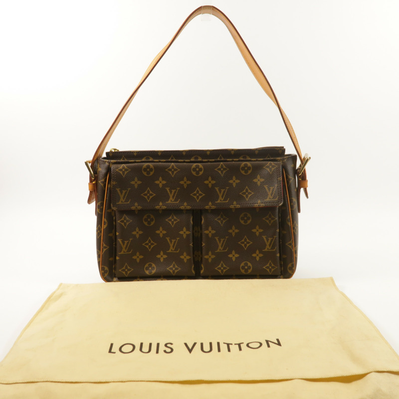 LOUIS VUITTON Monogram Viva Cite GM肩背袋-8