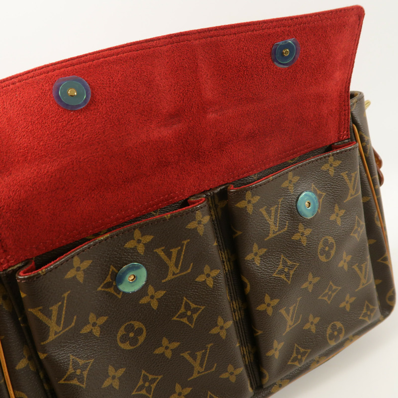 LOUIS VUITTON Monogram Viva Cite GM肩背袋-17