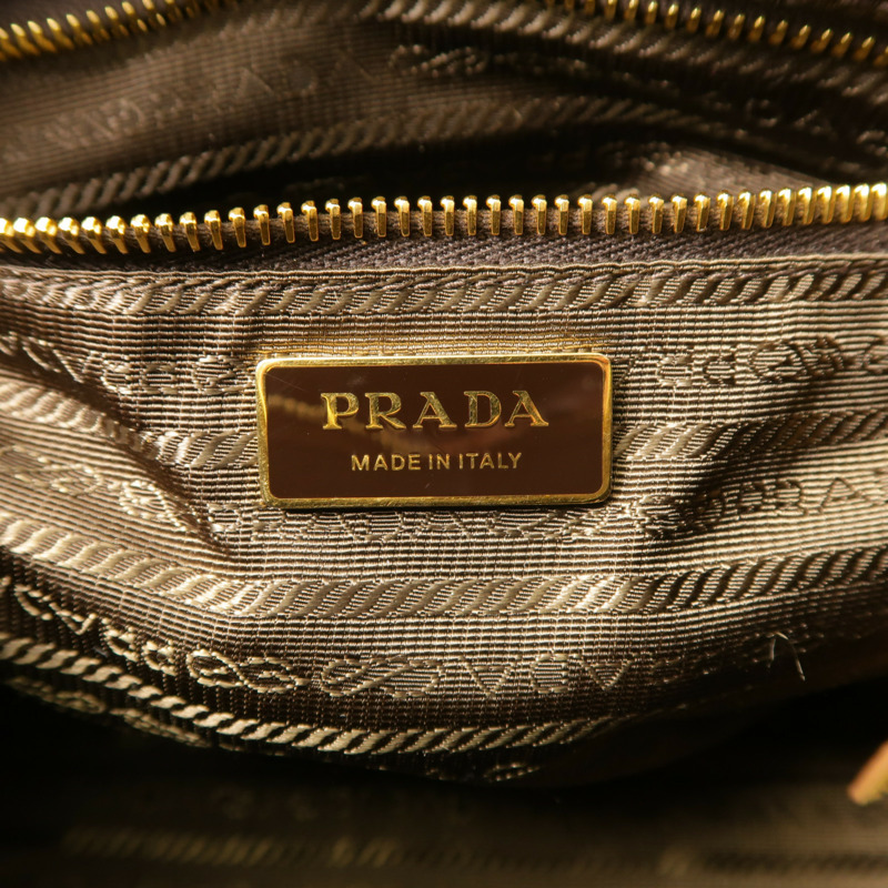 PRADA 麂皮皮革Aimee Bag手挽肩背兩用袋-6