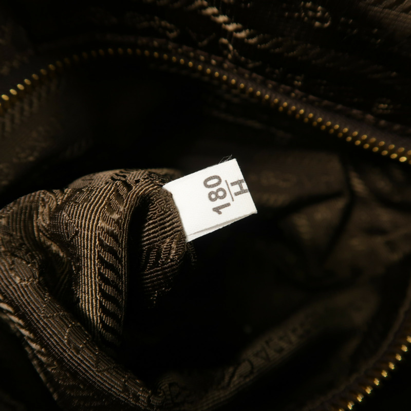 PRADA 麂皮皮革Aimee Bag手挽肩背兩用袋-7