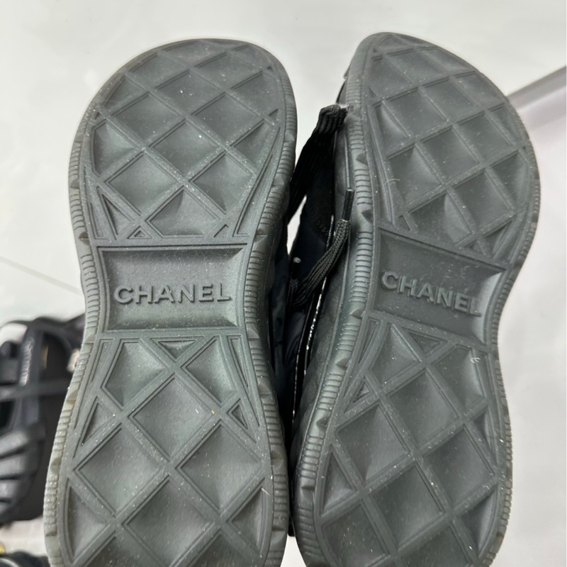 Chanel香奈兒 黑色運動鞋休閒鞋 39.5碼-4