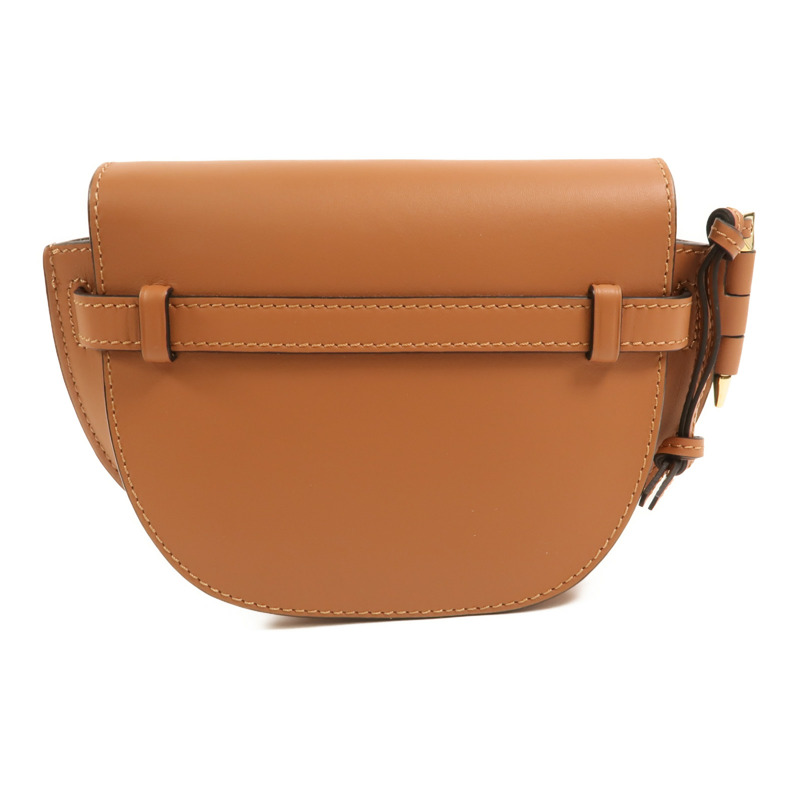 LOEWE 牛皮皮革Gate Mini金扣肩背袋-1