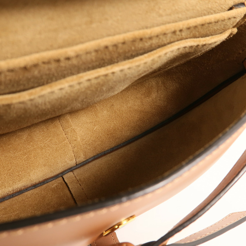 LOEWE 牛皮皮革Gate Mini金扣肩背袋-4