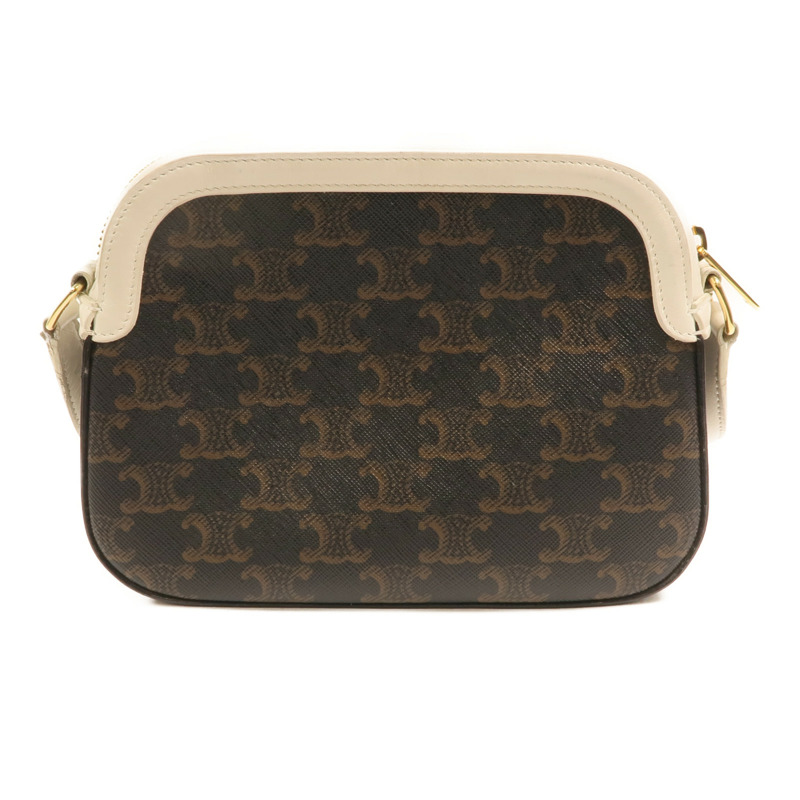 CELINE 塗層帆布Camera Bag金扣肩背袋-1