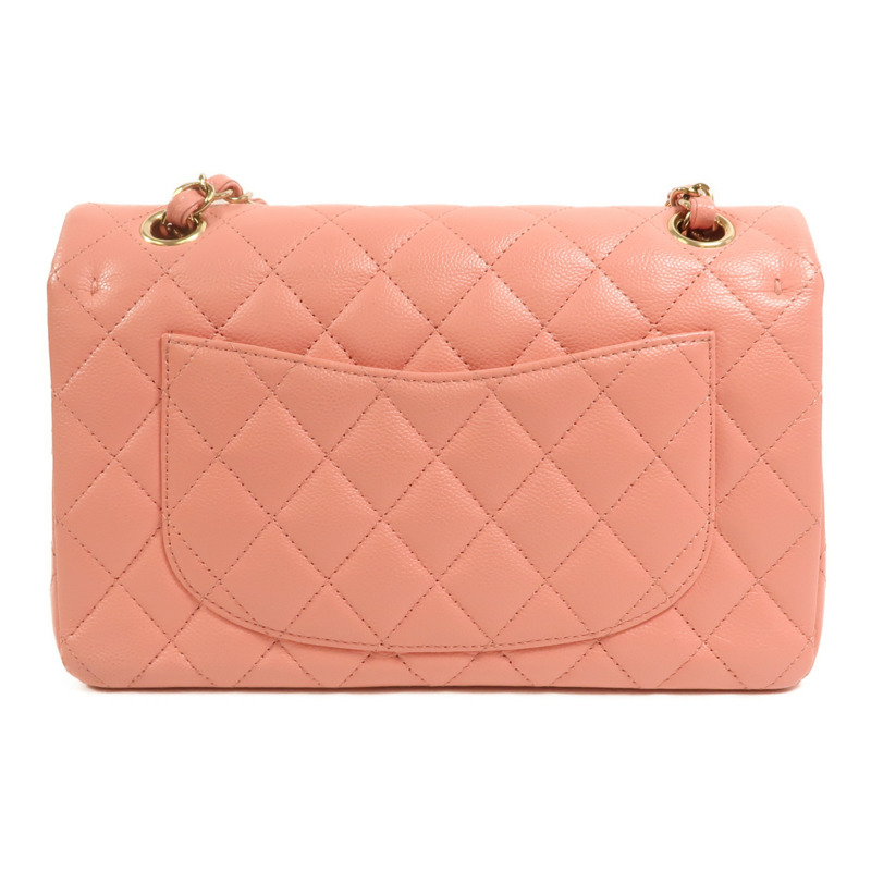 CHANEL 牛皮皮革Classic 25金扣鏈帶肩背袋-1