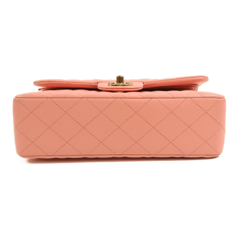 CHANEL 牛皮皮革Classic 25金扣鏈帶肩背袋-3