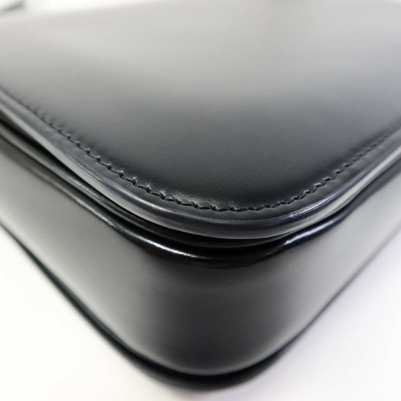 CELINE 牛皮皮革Triomphe Box肩背袋-12