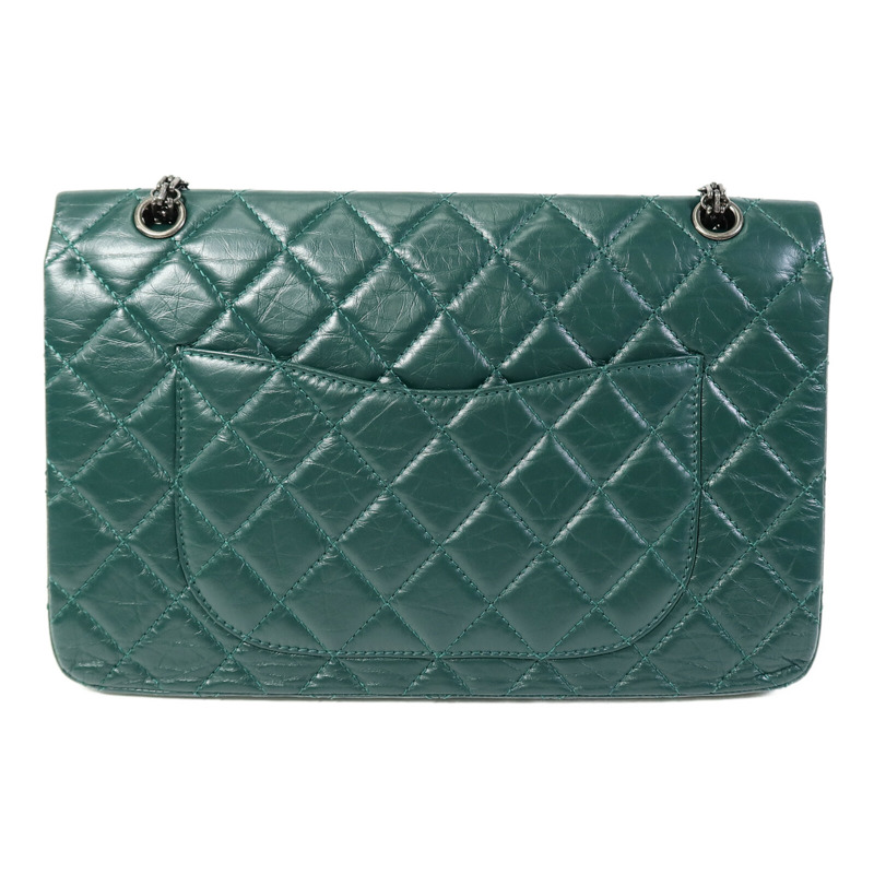 CHANEL 牛皮皮革2.55 Jumbo 鏈帶肩背袋-2