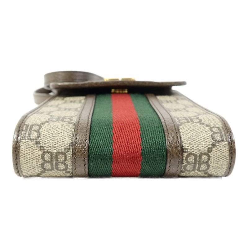 BALENCIAGA 塗層帆布GuccixBalenciaga Shoulder Bag肩背袋-3