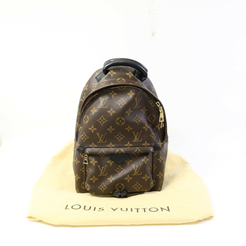 LOUIS VUITTON Monogram Palm Springs PM金扣背包-9