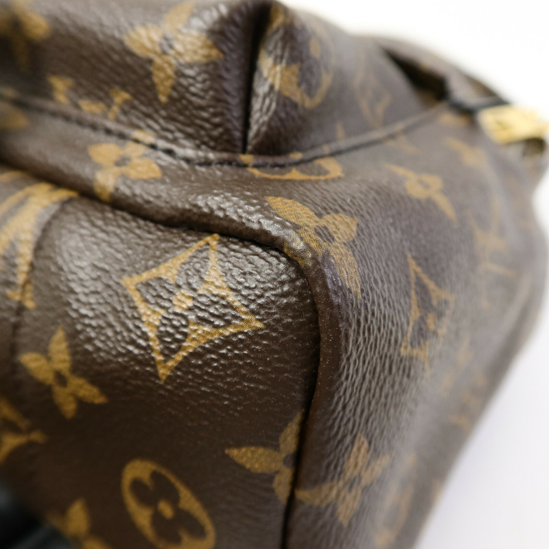 LOUIS VUITTON Monogram Palm Springs PM金扣背包-11