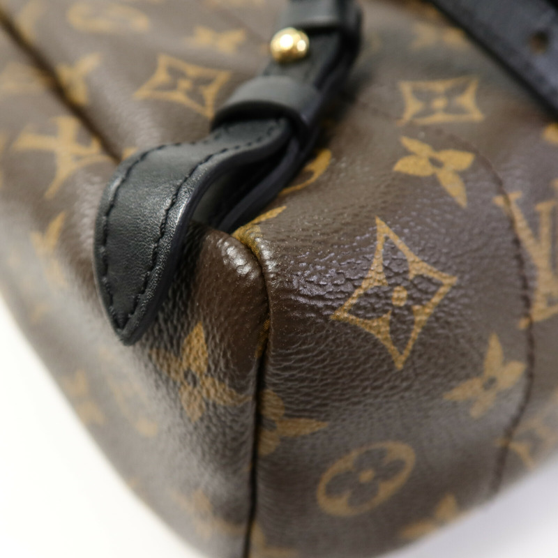 LOUIS VUITTON Monogram Palm Springs PM金扣背包-12