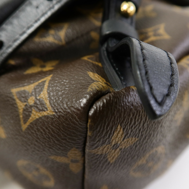 LOUIS VUITTON Monogram Palm Springs PM金扣背包-13