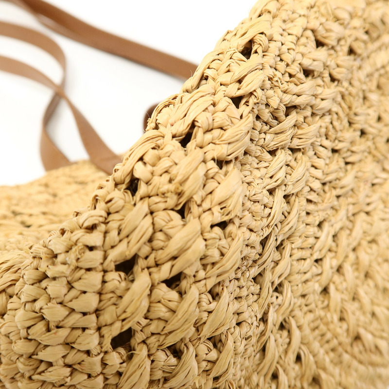 YVES SAINT LAURENT Raffia Small Panier Tote Bag手挽袋-9