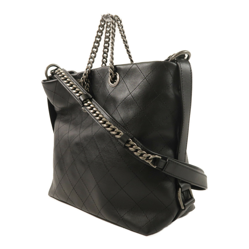 CHANEL 牛皮皮革Urban Allure Hobo Bag手挽肩背兩用袋-2