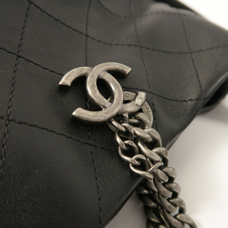 CHANEL 牛皮皮革Urban Allure Hobo Bag手挽肩背兩用袋-14
