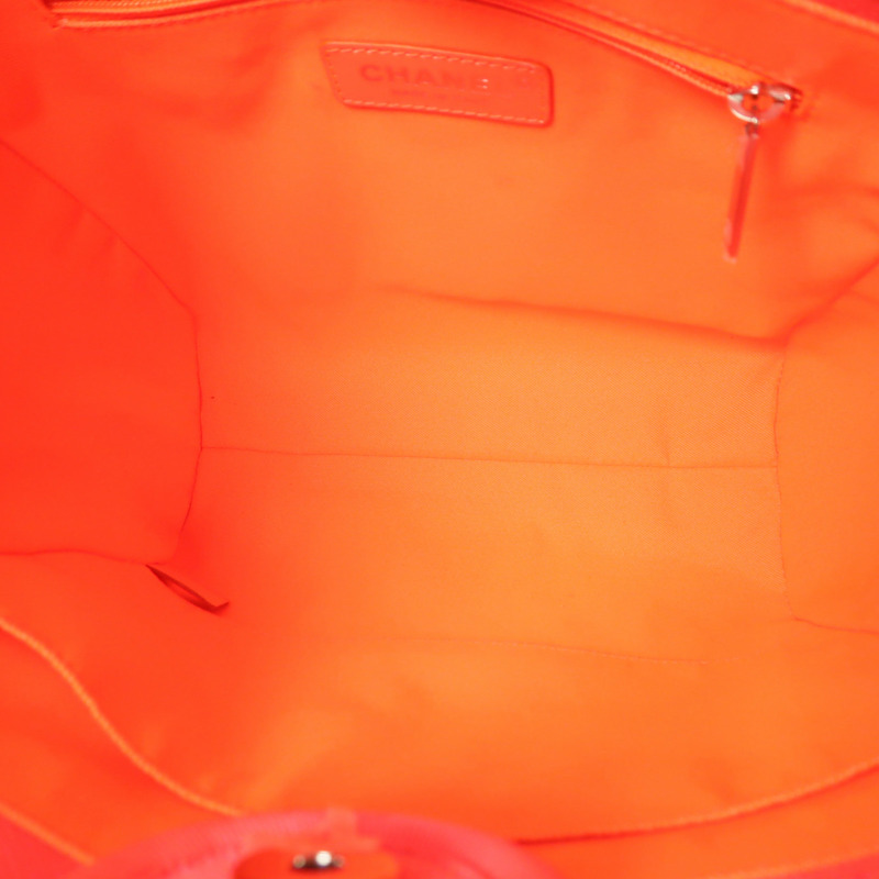 CHANEL 帆布Deauville PM Tote Bag鏈帶肩背袋-4